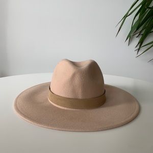 Free People Felt Beige Hat